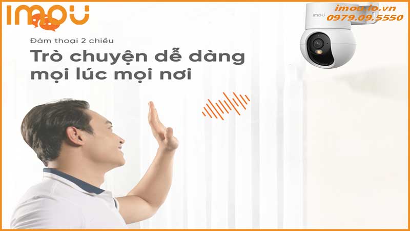 Đàm thoại 2 chiều – trò chuyện qua Ranger Mini 3MP dễ hay khó?