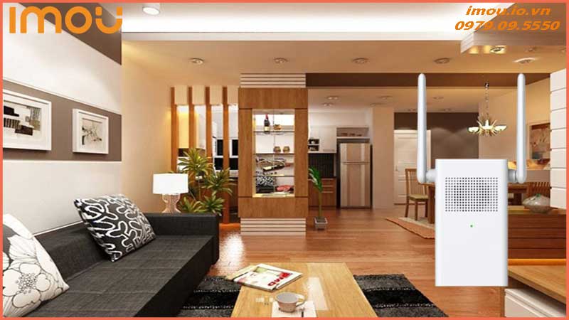 Imou DS21 kết hợp với Bộ kích Wi-Fi: Tối ưu hóa kết nối cho ngôi nhà thông minh