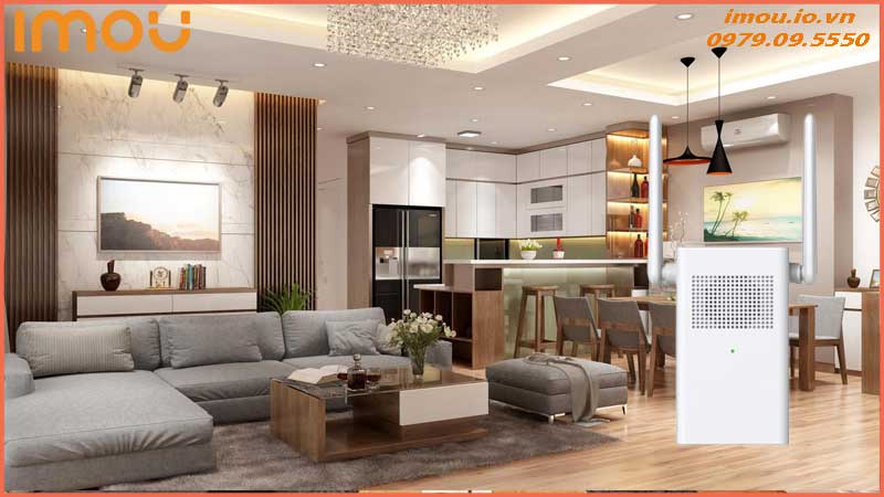 Imou DS21 kết hợp với Bộ kích Wi-Fi: Tối ưu hóa kết nối cho ngôi nhà thông minh