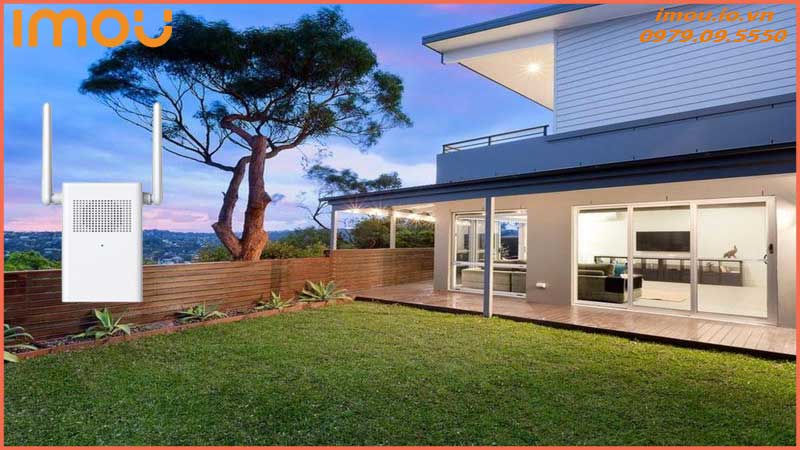 Giải pháp Wi-Fi mạnh mẽ cho khu vực ngoại ô với Bộ kích Wi-Fi Imou DS21