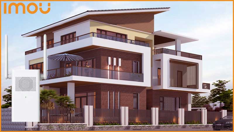 Chuông cửa Imou DS21 và bộ kích Wi-Fi: Giải pháp cho gia đình có nhiều tầng