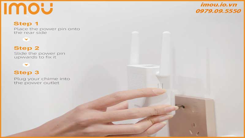 Bộ kích Wi-Fi và chuông cửa Imou DS21: Cải thiện hiệu suất hệ thống an ninh gia đình