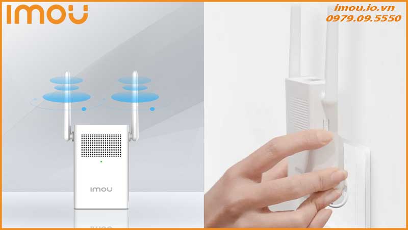 Bộ kích Wi-Fi Imou: Cải thiện tín hiệu và bảo mật cho chuông cửa thông minh