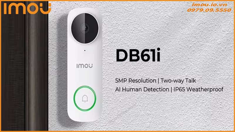 Cách điều chỉnh âm lượng đàm thoại trên Imou DB61i