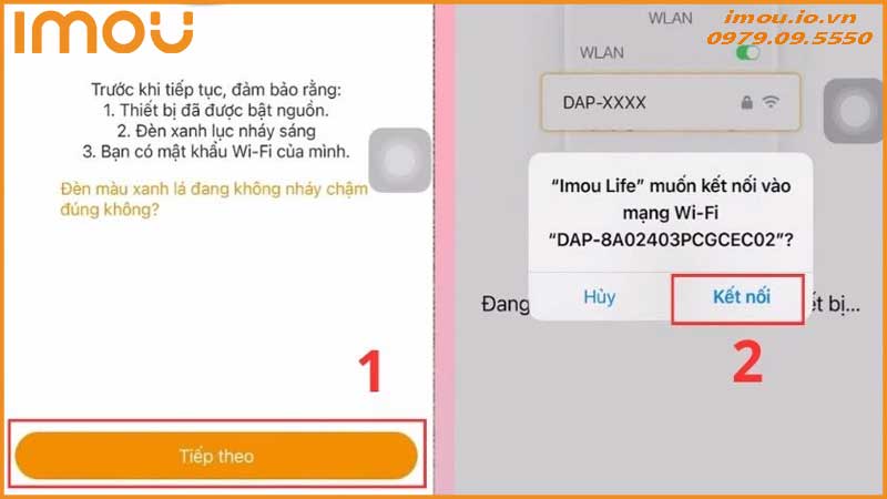 Cách cài đặt ứng dụng Imou Life để quản lý Imou DB61i