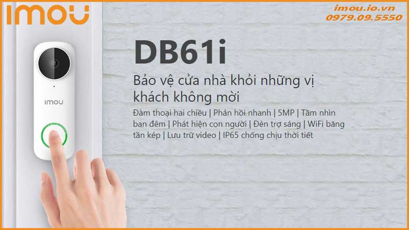 Imou DB61i có hỗ trợ ghi hình và lưu trữ không?