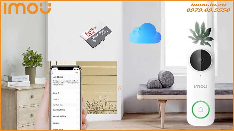 Lưu trữ video trên Imou DB61i: Chọn thẻ nhớ hay Cloud?