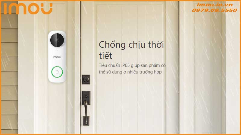 Khả năng chống nước, chống bụi của Imou DB61i