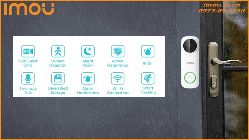 Khả năng chống nước, chống bụi của Imou DB61i