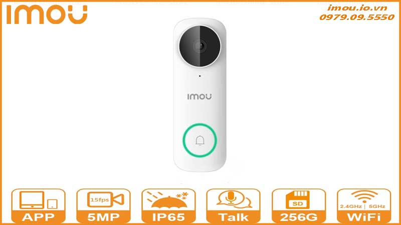 Đàm thoại 2 chiều trên Imou DB61i có rõ không?