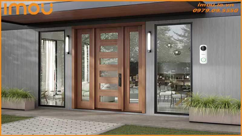 Kinh nghiệm chọn vị trí lắp chuông cửa Imou DB61i tối ưu nhất