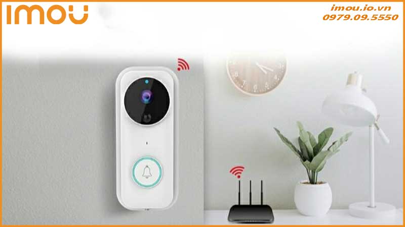 Thời lượng pin thực tế của chuông cửa không dây Imou DB61i