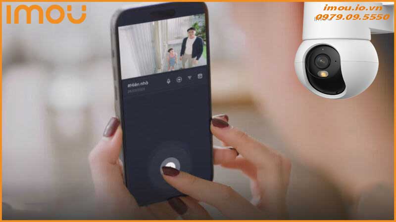 Thiết lập chế độ ghi hình khi có chuyển động trên Ranger Mini 3MP tiết kiệm dung lượng