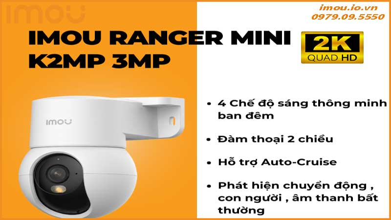Ranger Mini 3MP có dùng được với Google Home, Alexa không?