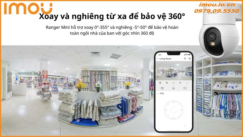 Cách xem Ranger Mini 3MP từ xa qua điện thoại đơn giản nhất