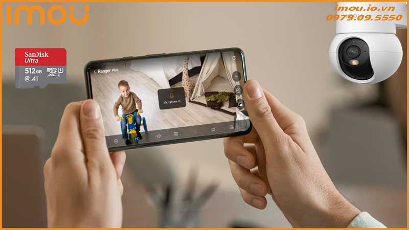 Ranger Mini 3MP hỗ trợ thẻ nhớ tối đa bao nhiêu GB?