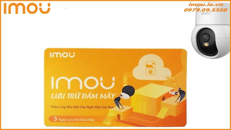 Hướng dẫn đăng ký và sử dụng gói lưu trữ đám mây cho Ranger Mini 3MP