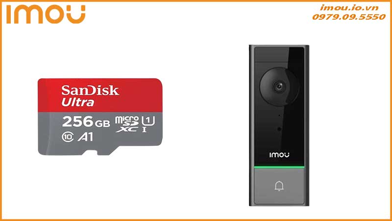 Lưu ý khi dùng thẻ nhớ cho Imou DB60 (Class, dung lượng)