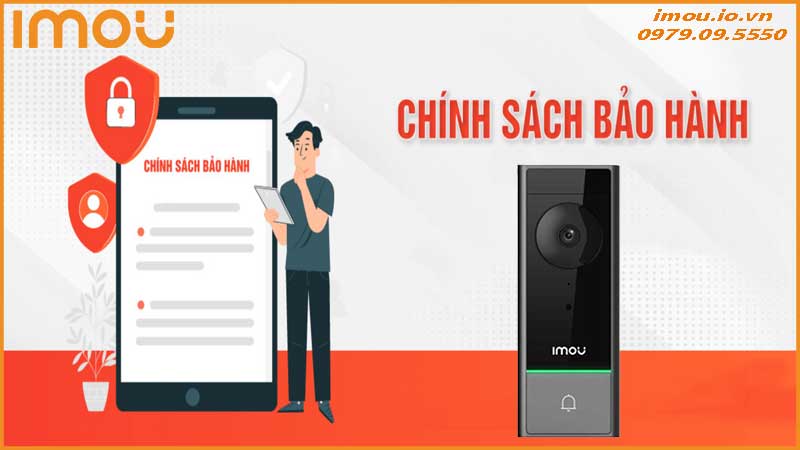 Các bước bảo hành chuông cửa Imou DB60 chính hãng