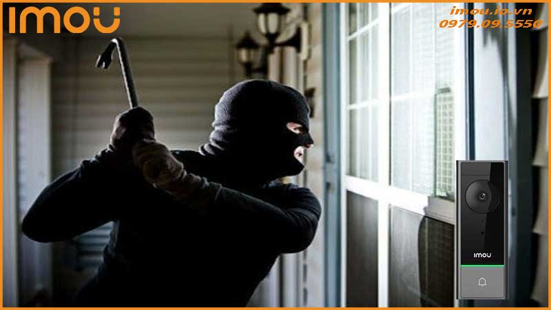 Chuông cửa thông minh Imou DB60 có chống trộm tốt không?