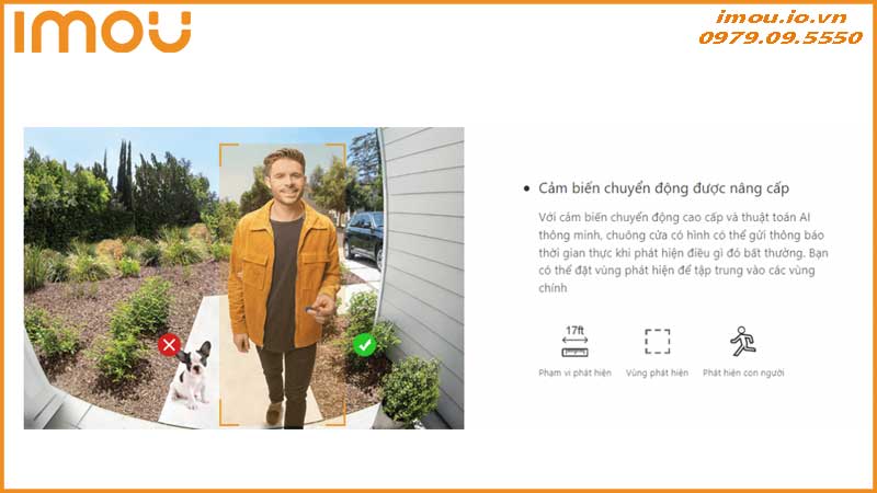 Cách tối ưu tốc độ thông báo chuyển động từ Imou DB60