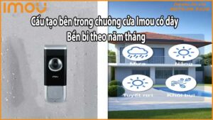 Cấu tạo bên trong chuông cửa Imou có dây – Bền bỉ theo năm tháng