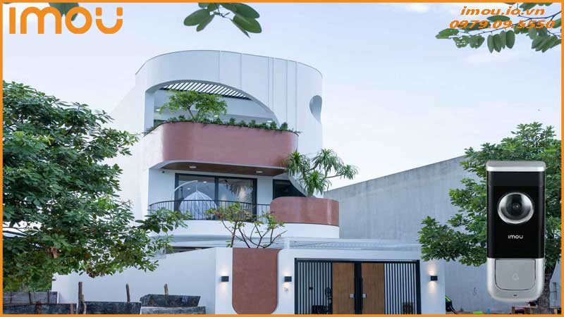 Nhà phố có nên lắp chuông cửa Imou Doorbell Wired?
