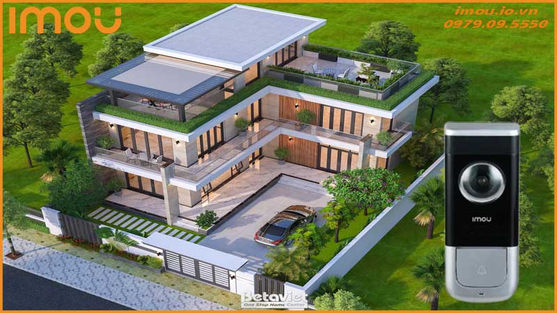 Giải pháp lắp đặt chuông cửa thông minh cho biệt thự ở Đà Nẵng