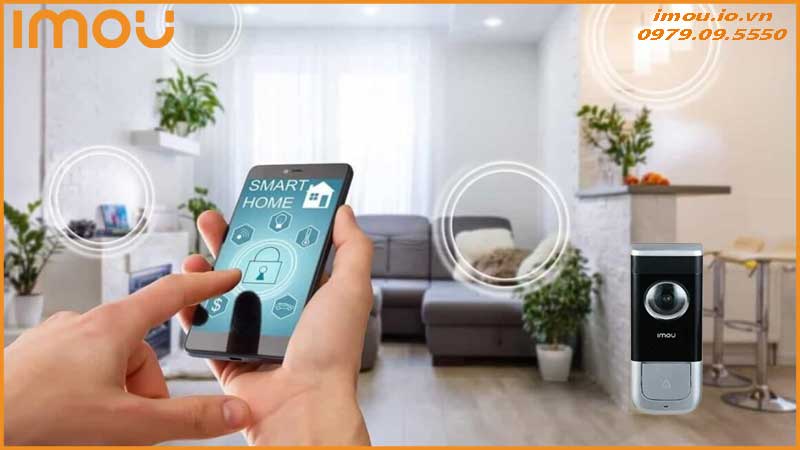 Nhà thông minh không thể thiếu chuông cửa Imou!