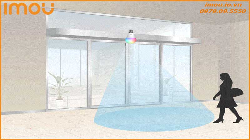 Tính năng nhận diện chuyển động và cảnh báo của camera Imou CL1B-5-E27