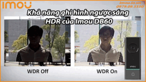 Khả năng ghi hình ngược sáng HDR của Imou DB60