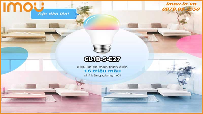 Những tính năng nổi bật của camera Imou CL1B-5-E27 giúp an ninh gia đình luôn được đảm bảo