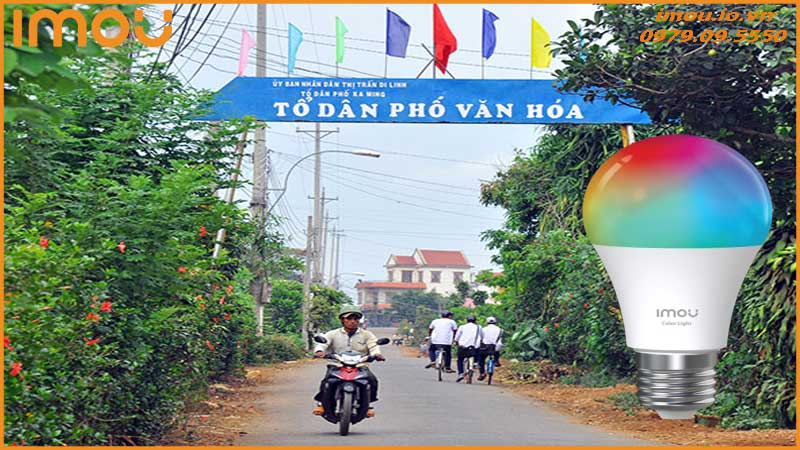 Tại sao camera Imou CL1B-5-E27 là sự lựa chọn ưu việt cho các tổ dân phố?