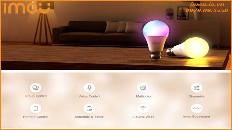 Tính năng hình ảnh Full HD của camera Imou CL1B-5-E27 trong việc giám sát