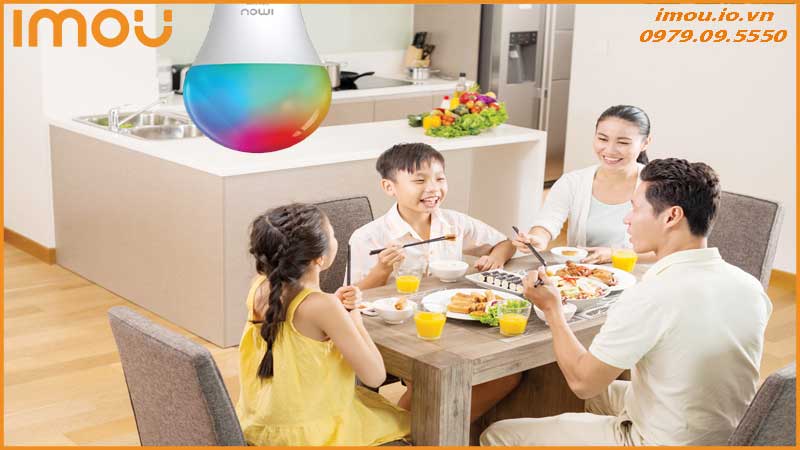 An ninh gia đình được cải thiện như thế nào với camera Imou CL1B-5-E27?