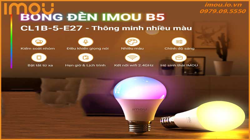 Những điểm mạnh nổi bật của camera Imou CL1B-5-E27 so với các sản phẩm khác