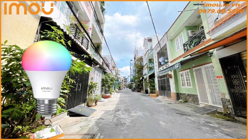 Cách camera Imou CL1B-5-E27 đảm bảo an ninh cho các khu tổ dân phố