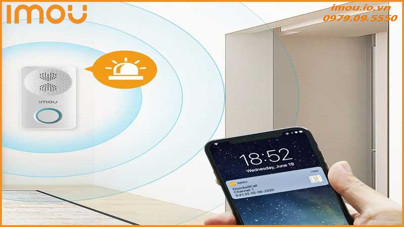 Chuông cửa Wi-Fi Imou Chime là gì? Có gì nổi bật?