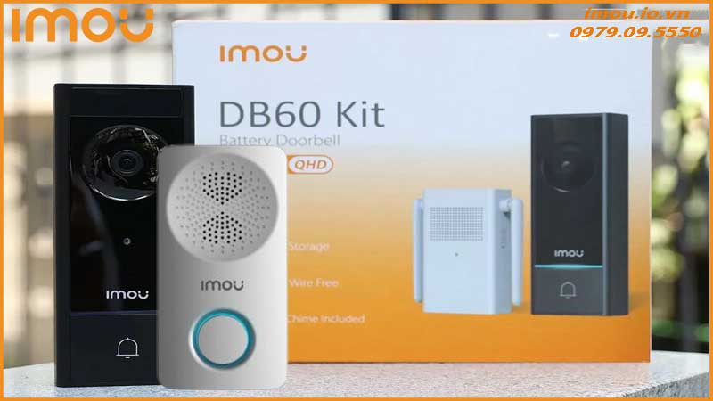 Hướng dẫn kết nối chuông Imou Chime với camera chuông cửa Imou DB60