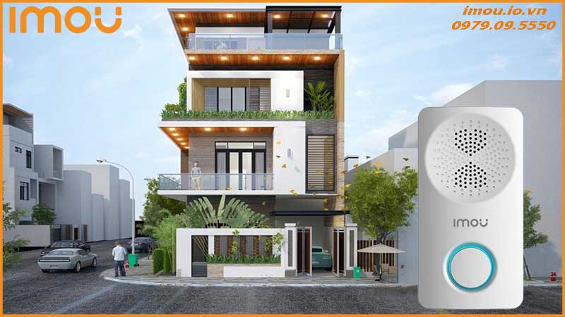 Chuông Imou Chime có dùng được cho nhà nhiều tầng không?