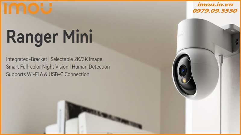 Ranger Mini 3MP là dòng camera gì? Có phù hợp dùng trong nhà không?