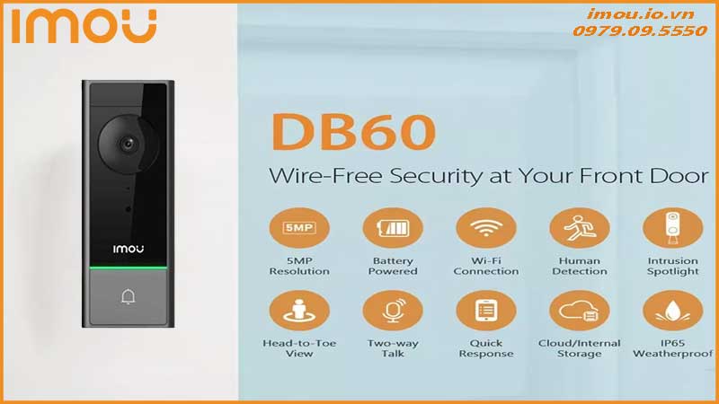 Những điều cần lưu ý khi mua chuông cửa Imou DB60