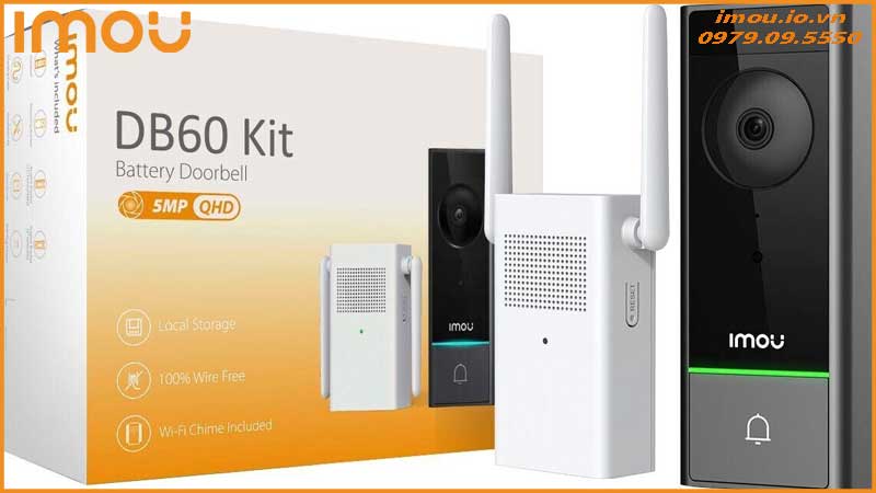 Đại lý phân phối chính thức chuông cửa Imou DB60 tại Đà Nẵng