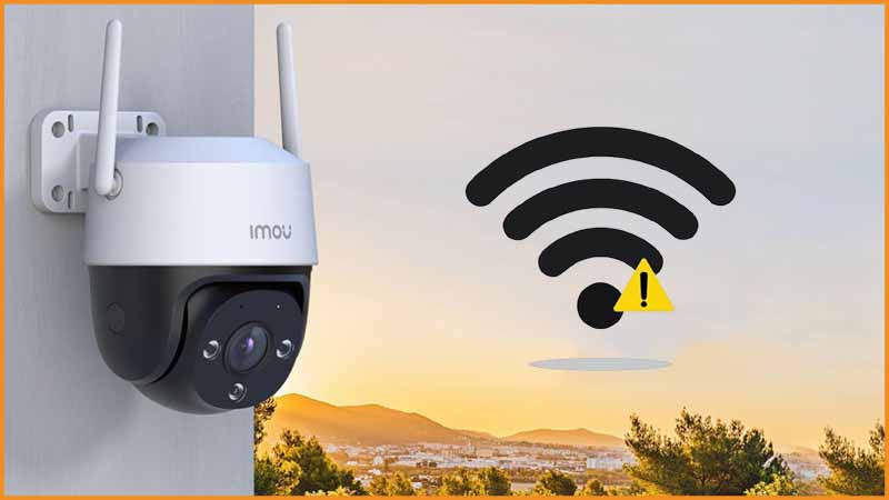 Một lỗi mất kết nối Wi-Fi trên dòng Imou Cruiser tại khu vực Cẩm Lệ